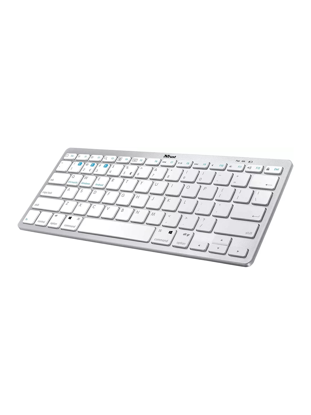 Клавиатура Беспроводная Trust Nado Bt White
