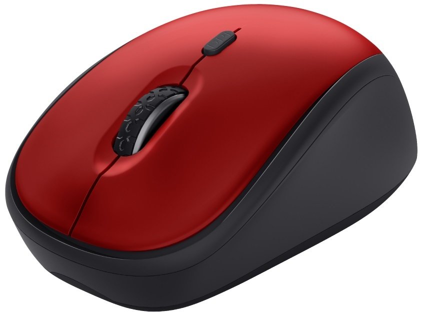 Мышь Trust Mouse Yvi+ Silent Wl Eco Red