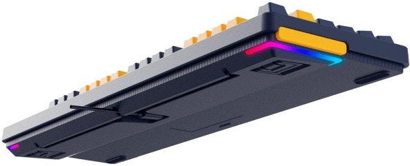 Проводная Клавиатура Rapoo V500pro Yellow Blue