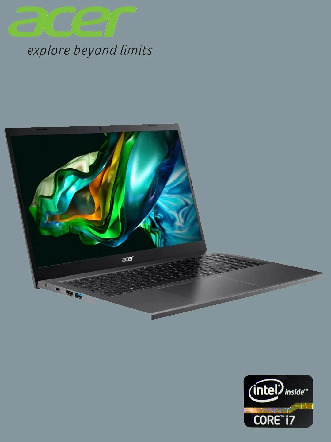 Ноутбук Acer Aspire 5 15.6" Core I7-1355u 16gb 1tb Ssd Black