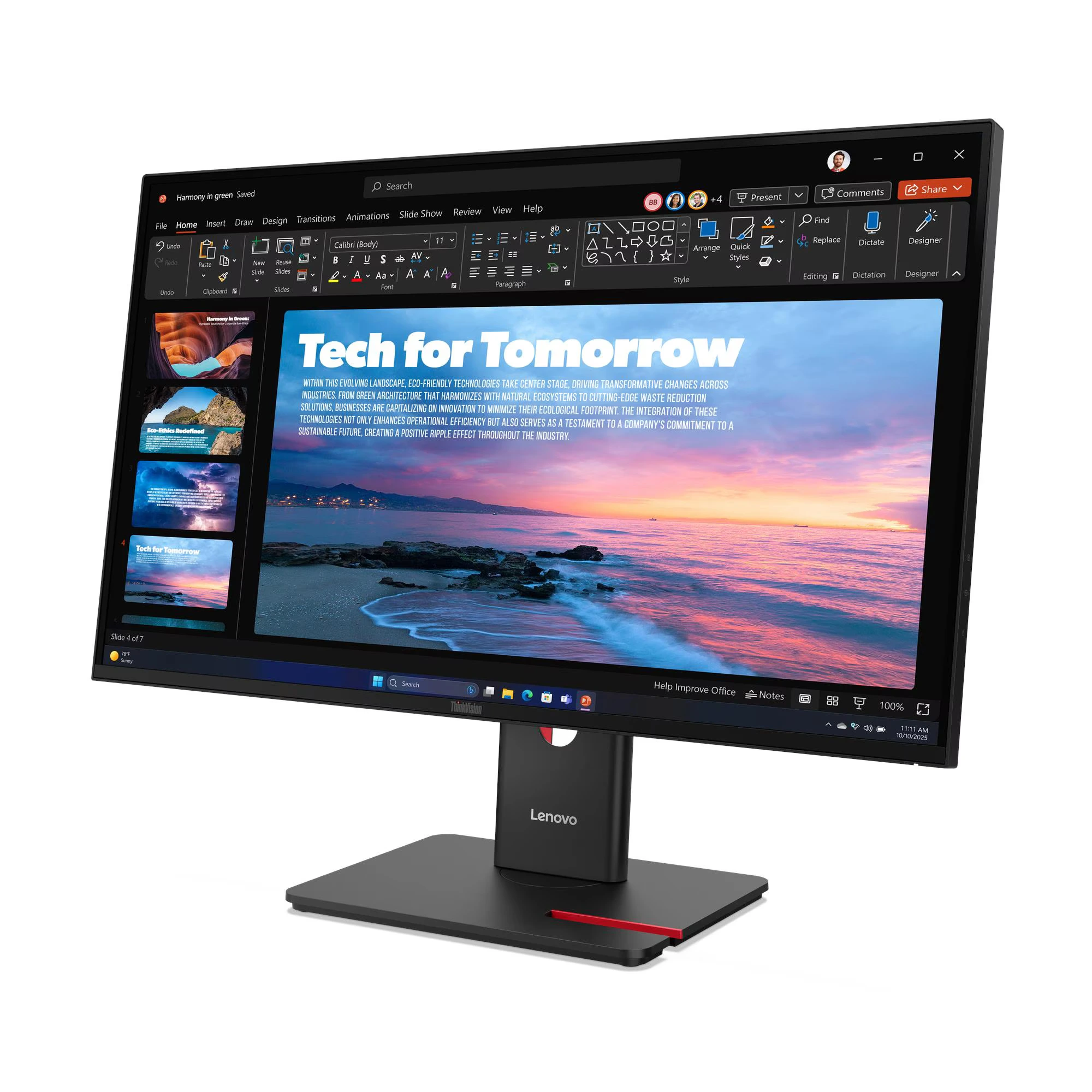 Монитор Lenovo T27qd-40(C25270qt0) 27 Monitor-Hdmi