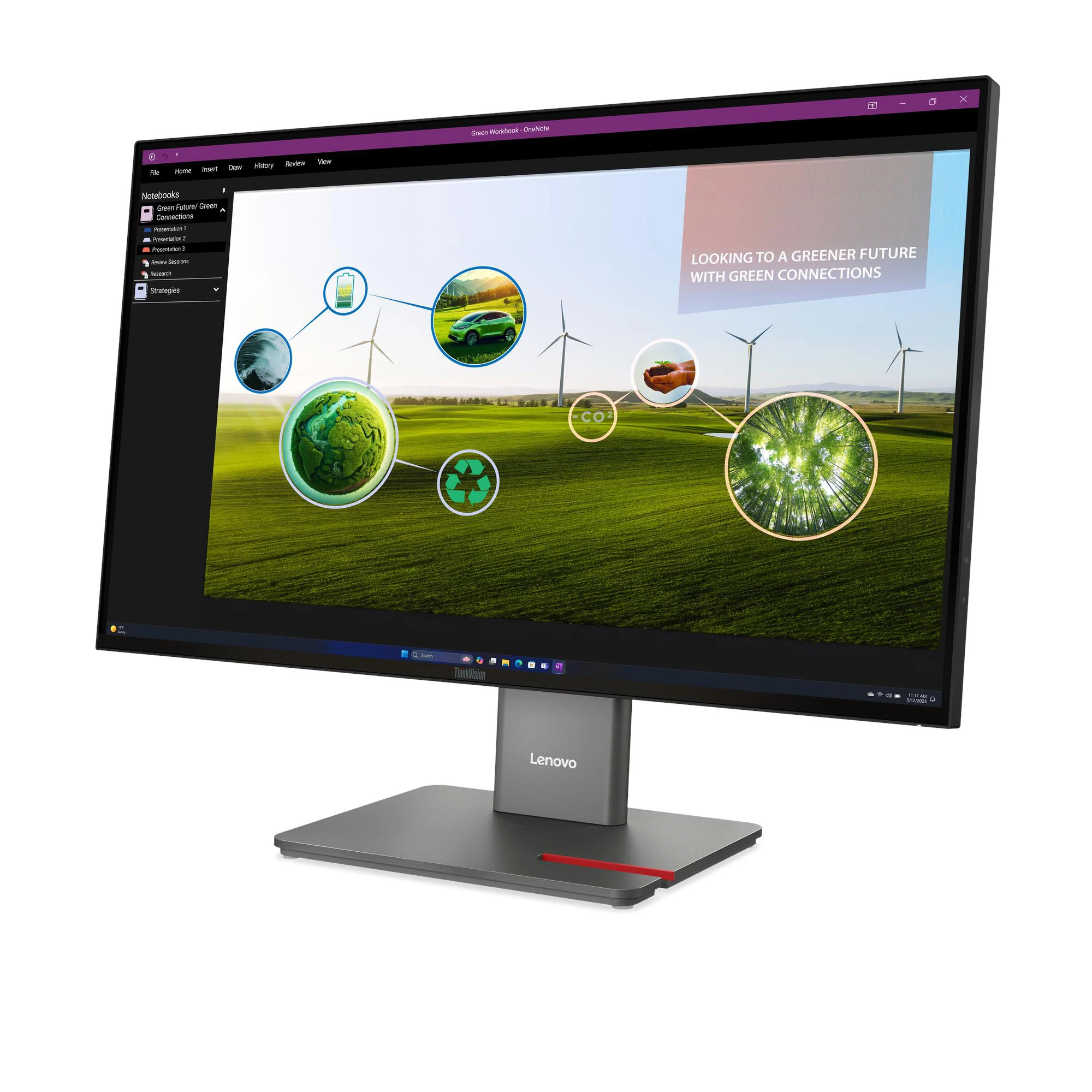 Монитор Lenovo P27q-40(D25270qp0) 27 Monitor-Hdmi