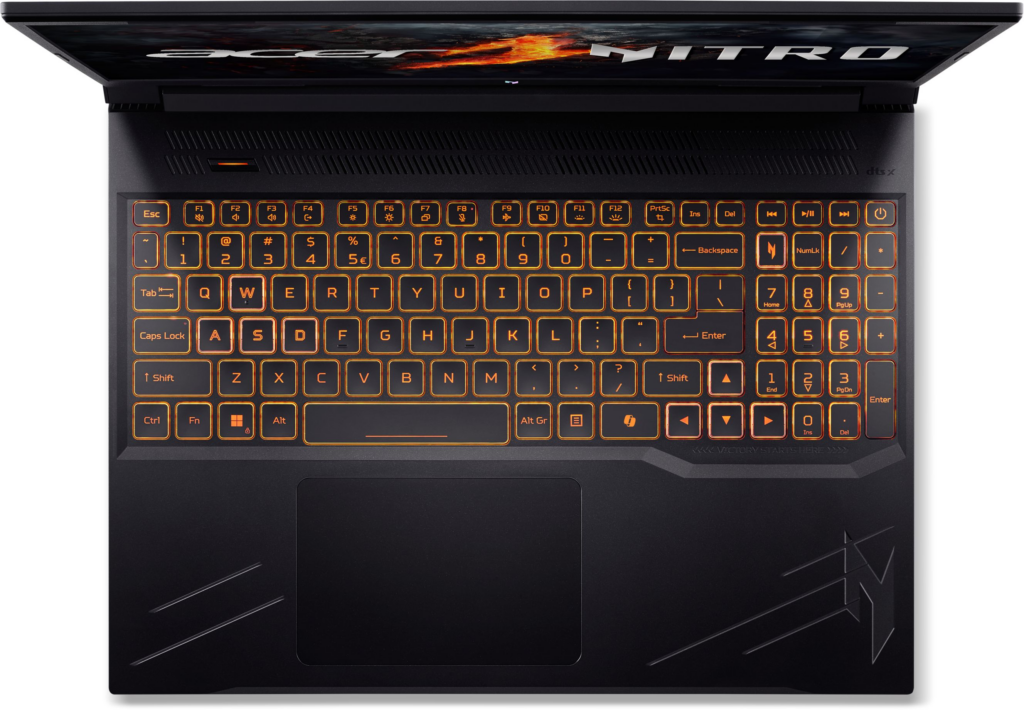 Acer Nitro V16 (Intel Core I7-14650hx/ Ddr5 16gb/ Ssd 512gb/ 16" Wuxga Ips 165hz/ 8gb Rtx4060/ Backlit/ Noos/ Ru) Black