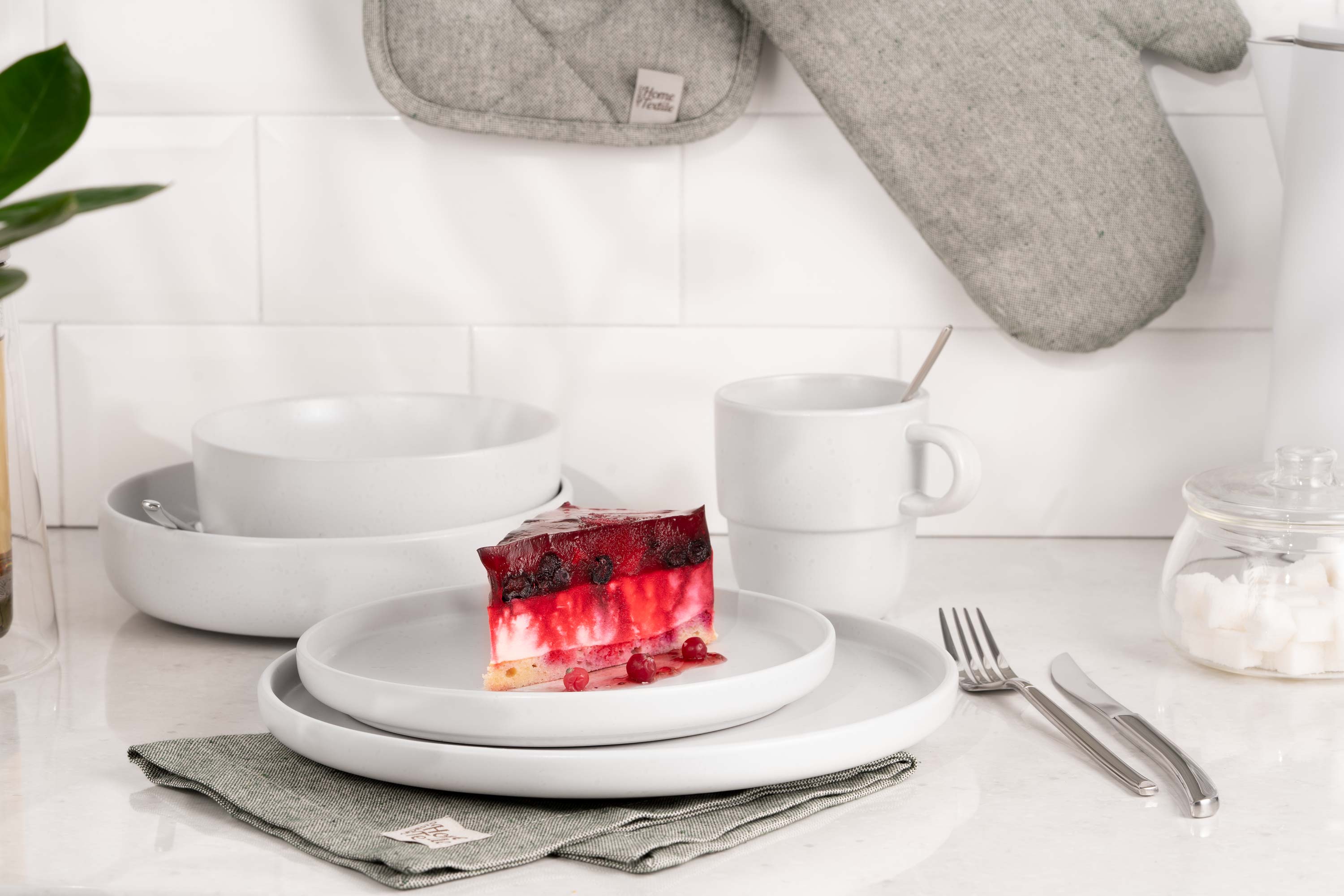 Тарелка Обеденная Ardesto Trento, 26.5См, Керамика, Белый (6 Шт В Коробке)