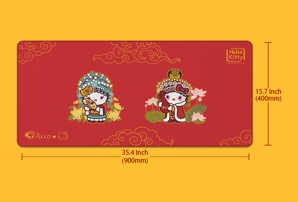 Игровая Поверхность Akko Hellokitty Peking Opera Deskmat B