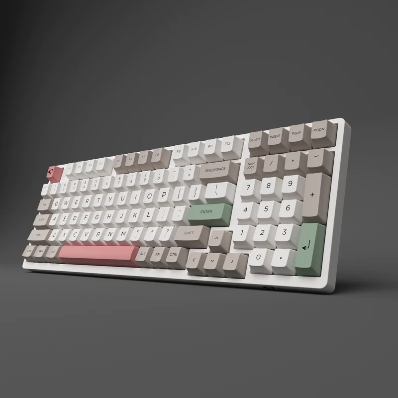 Клавиатура Akko 3098b 9009 Cs Jelly White Rgb