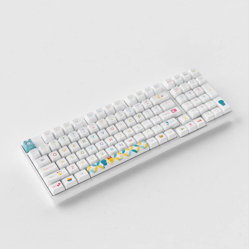 Клавиатура Akko 3098b Doraemon Rainbow Cs Jelly Pink Rgb