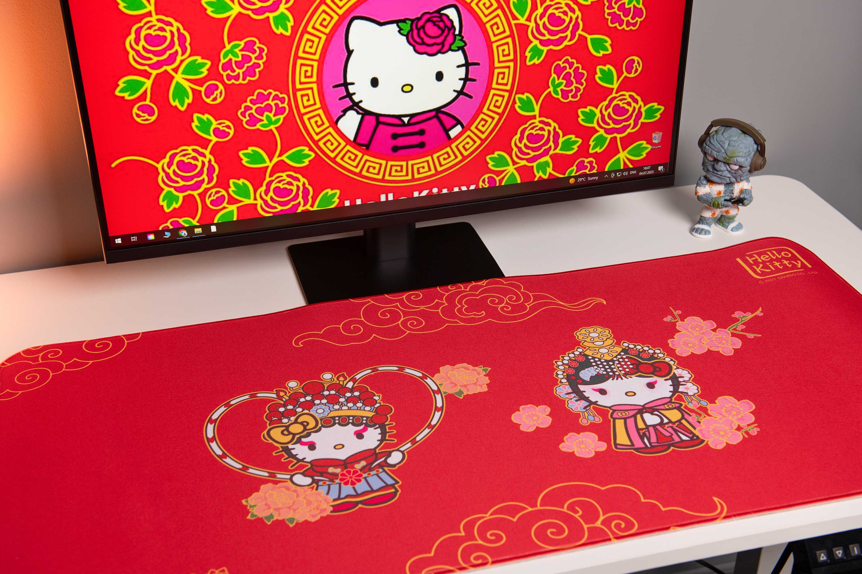 Игровая Поверхность Akko Hellokitty Peking Opera Deskmat A