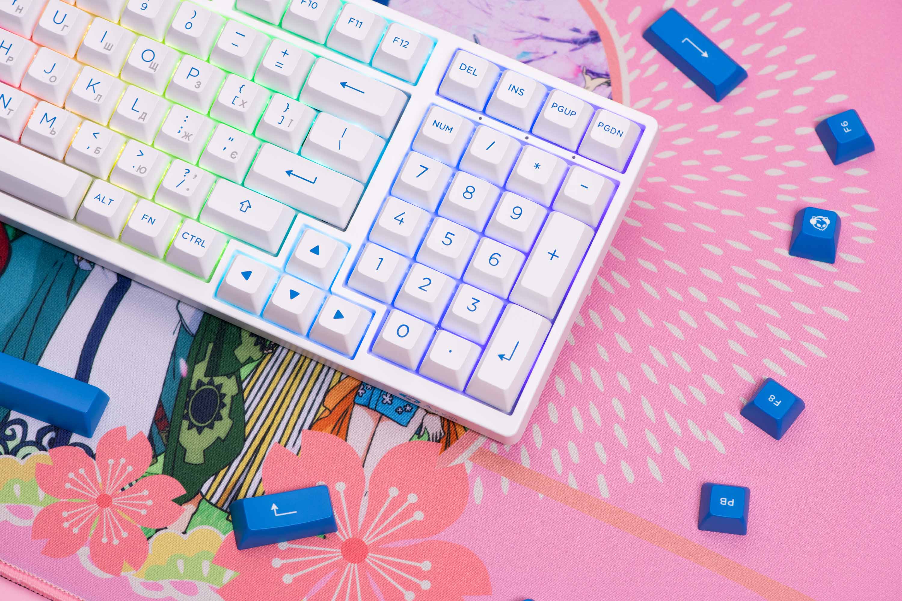 Игровая Поверхность Akko One Piece Wano Country Deskmat