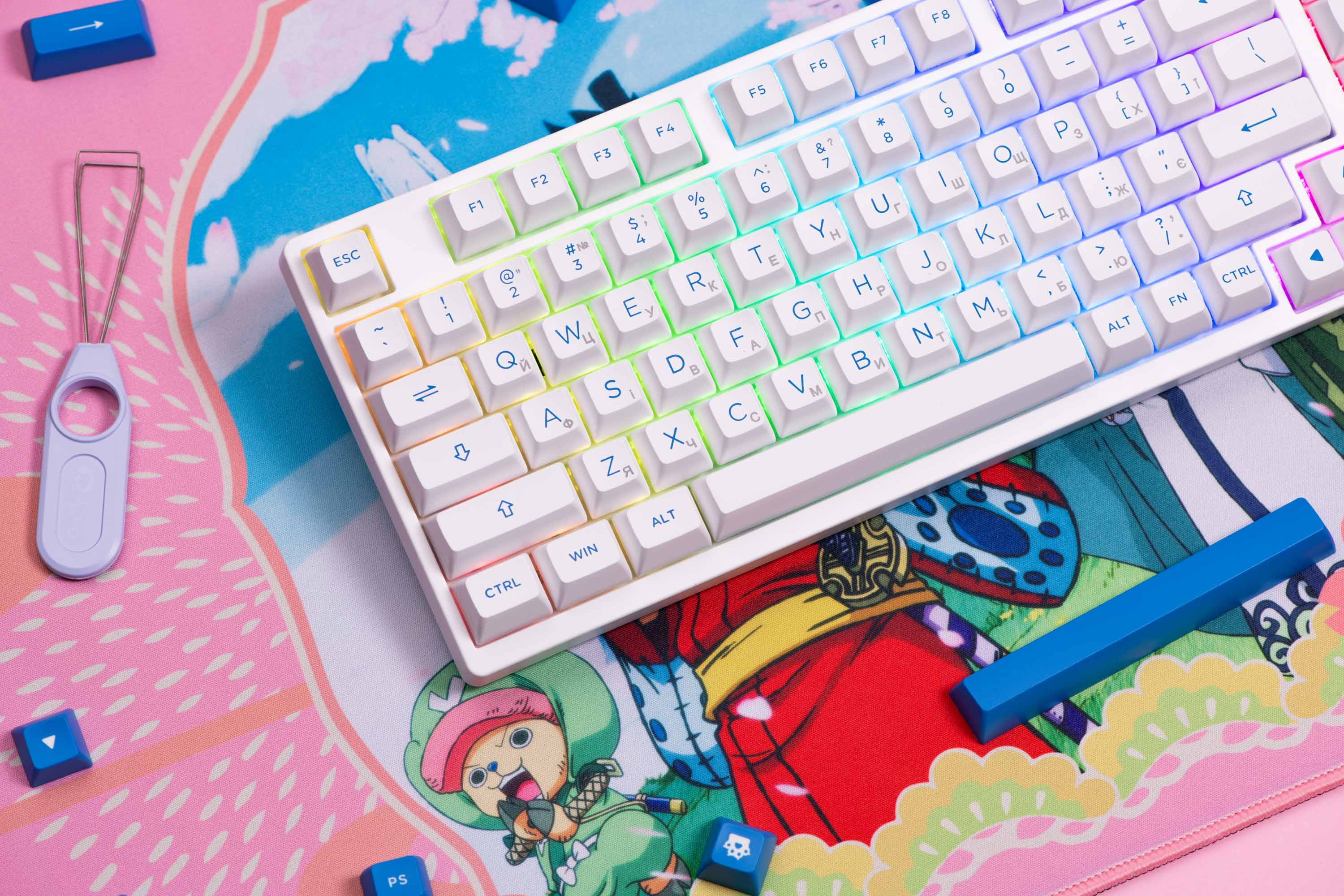 Игровая Поверхность Akko One Piece Wano Country Deskmat