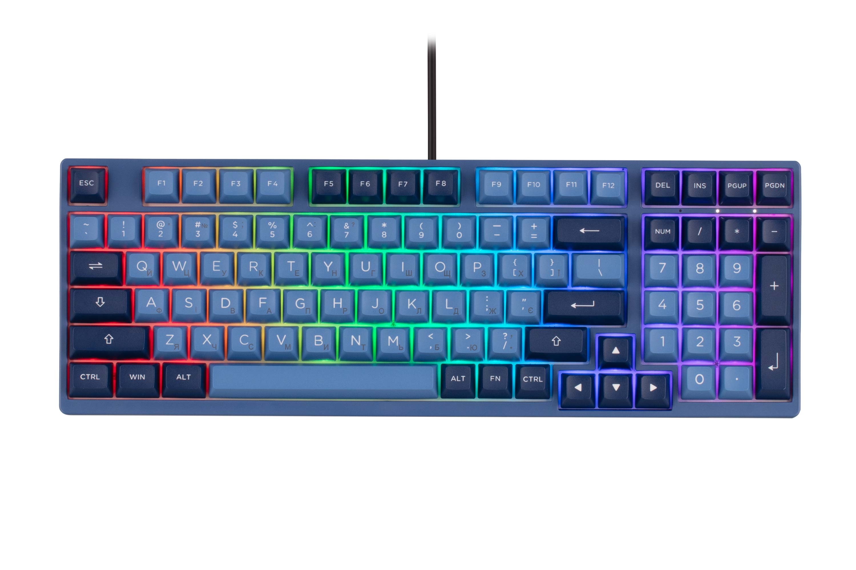 Клавиатура Akko 3098b Ocean Star Cs Jelly White Rgb