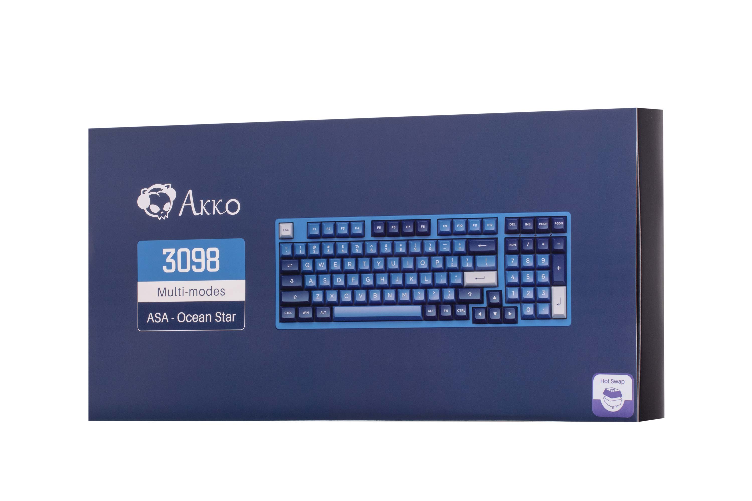 Клавиатура Akko 3098b Ocean Star Cs Jelly White Rgb