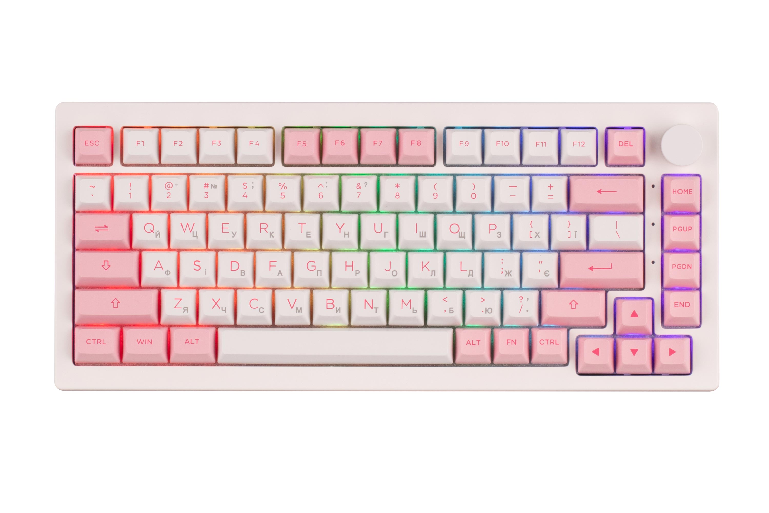 Клавиатура Akko 5075b Plus Prunus Lannesiana Cs Silver Rgb