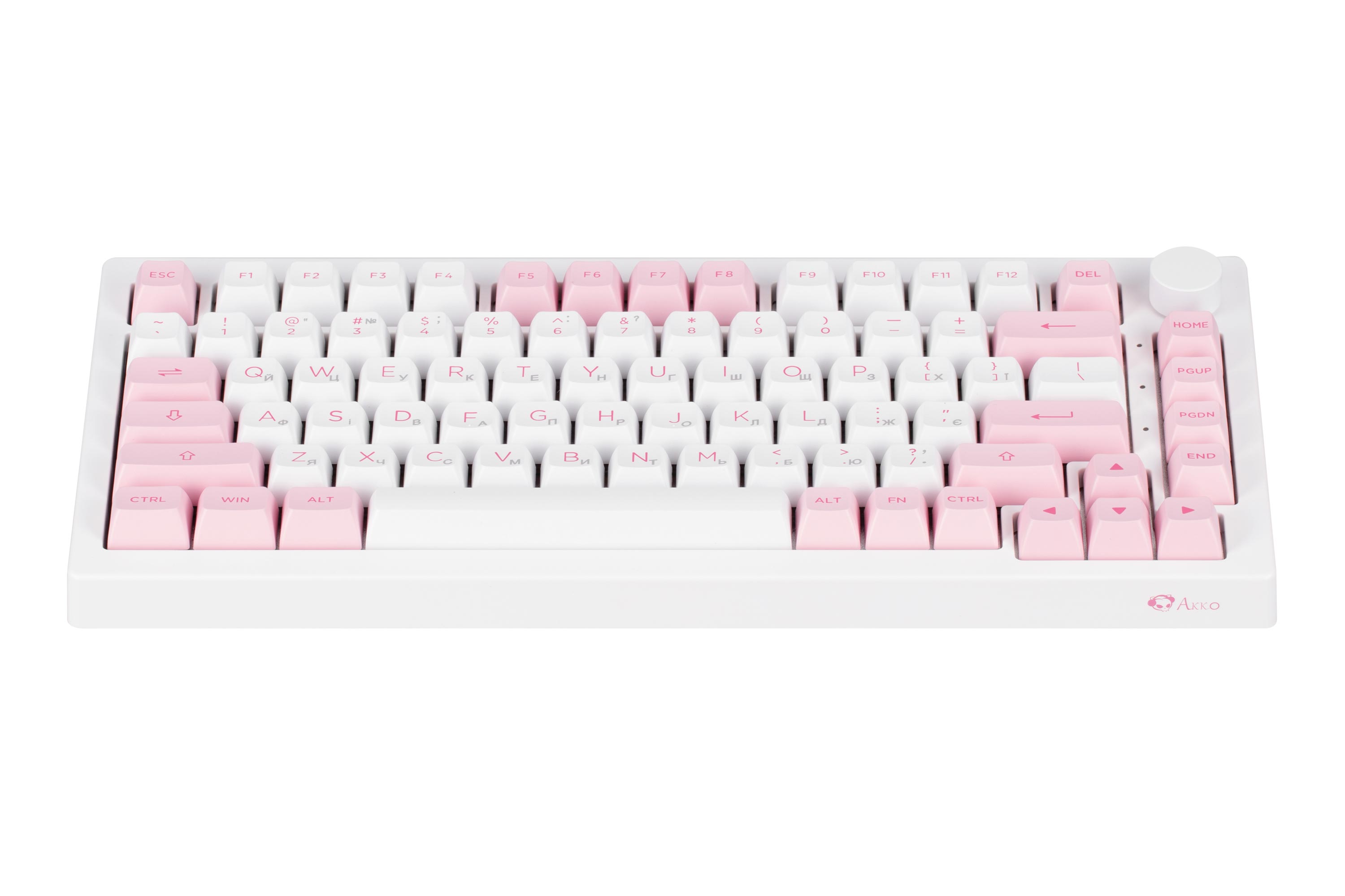 Клавиатура Akko 5075b Plus Prunus Lannesiana Cs Silver Rgb