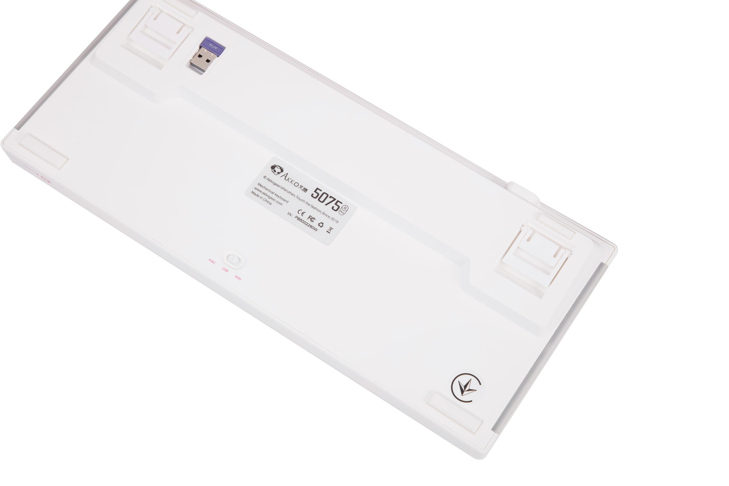 Клавиатура Akko 5075b Plus Prunus Lannesiana Cs Silver Rgb