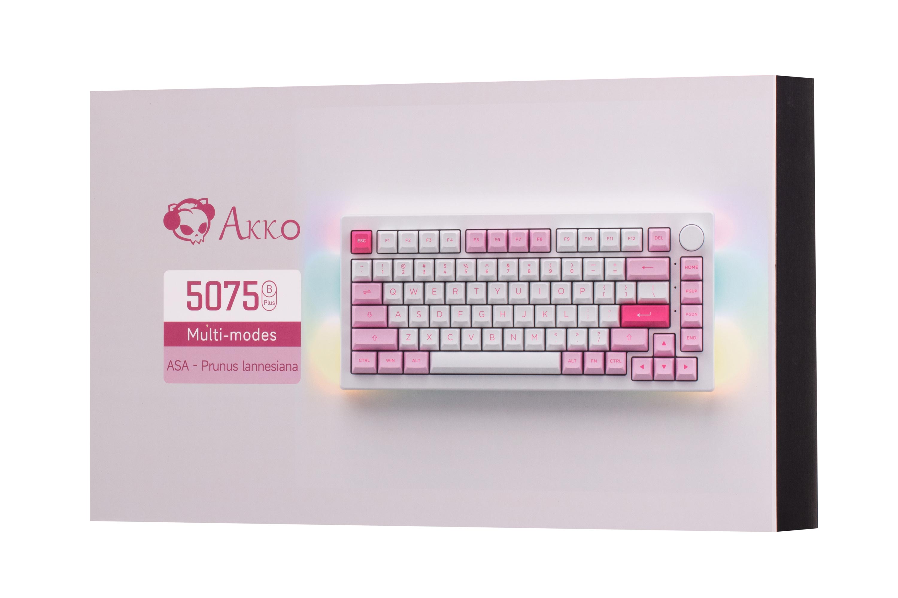 Клавиатура Akko 5075b Plus Prunus Lannesiana Cs Silver Rgb