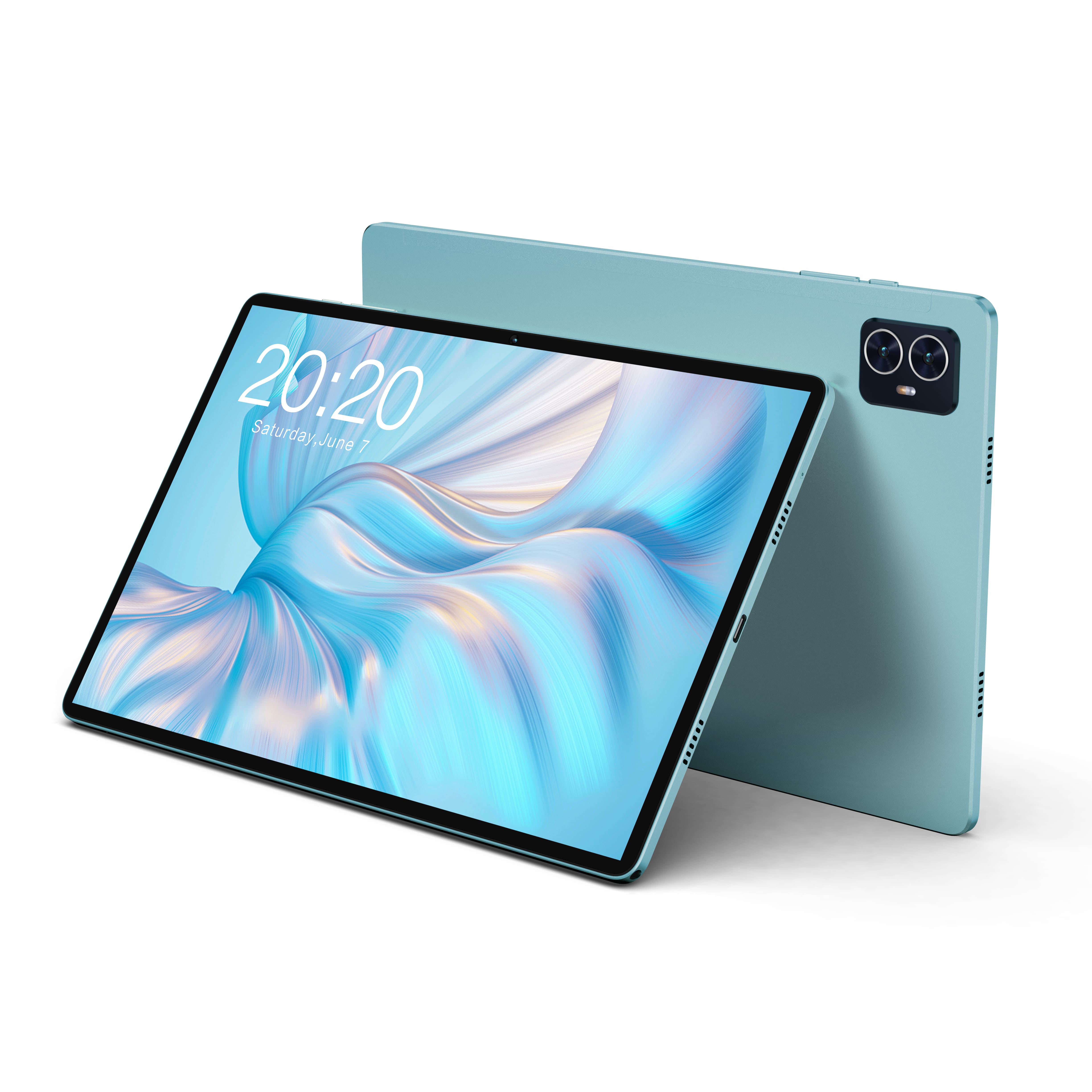 Планшет Teclast M50 Pro 10.1" 8Гб, 256Гб, Lte, 6000Ма•Ч, Android, Голубой + Портативное Зарядное Устройство Power Bank Belkin 20000mah, 30w, Pd For Macbook, White