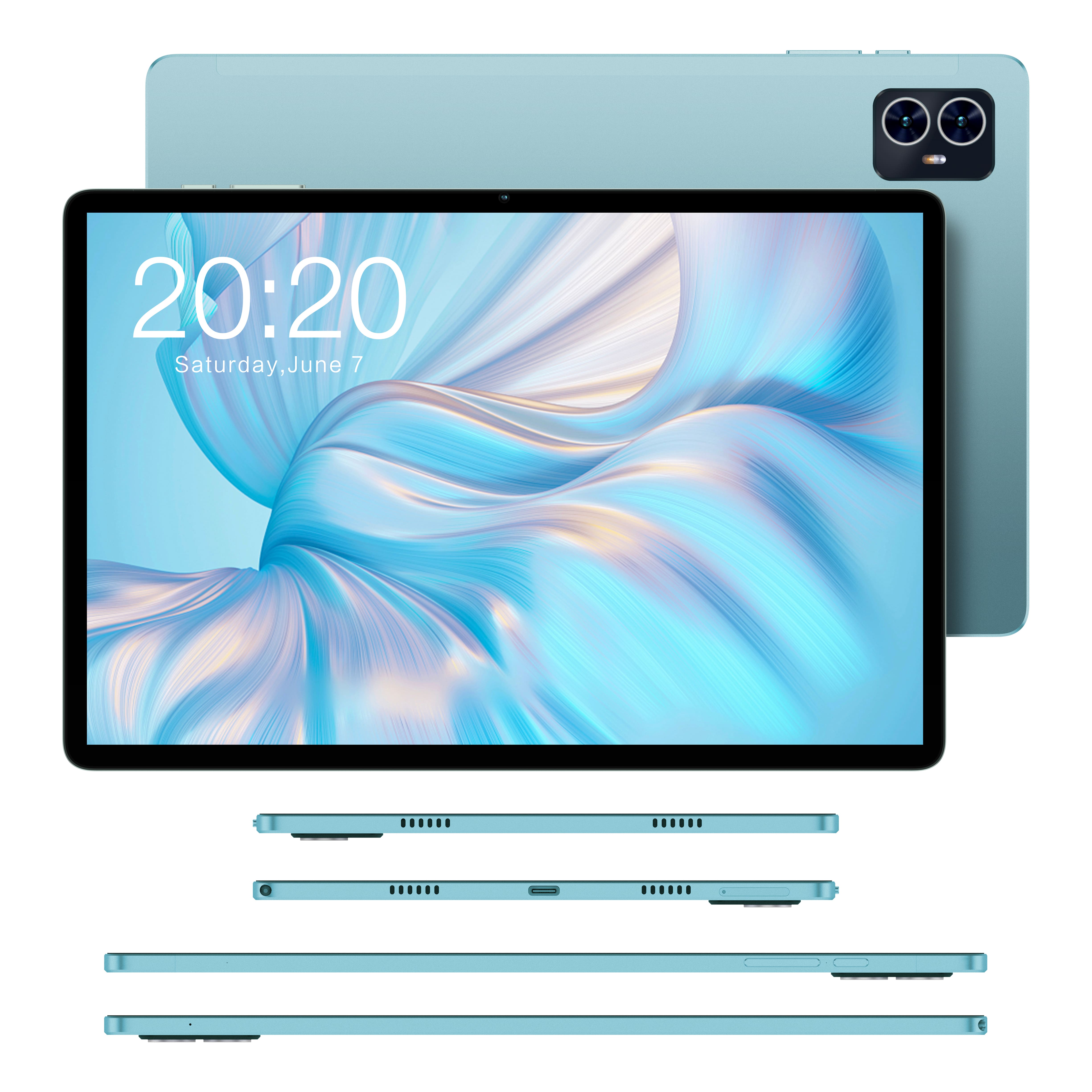 Планшет Teclast M50 Pro 10.1" 8Гб, 256Гб, Lte, 6000Ма•Ч, Android, Голубой + Портативное Зарядное Устройство Power Bank Belkin 20000mah, 30w, Pd For Macbook, White