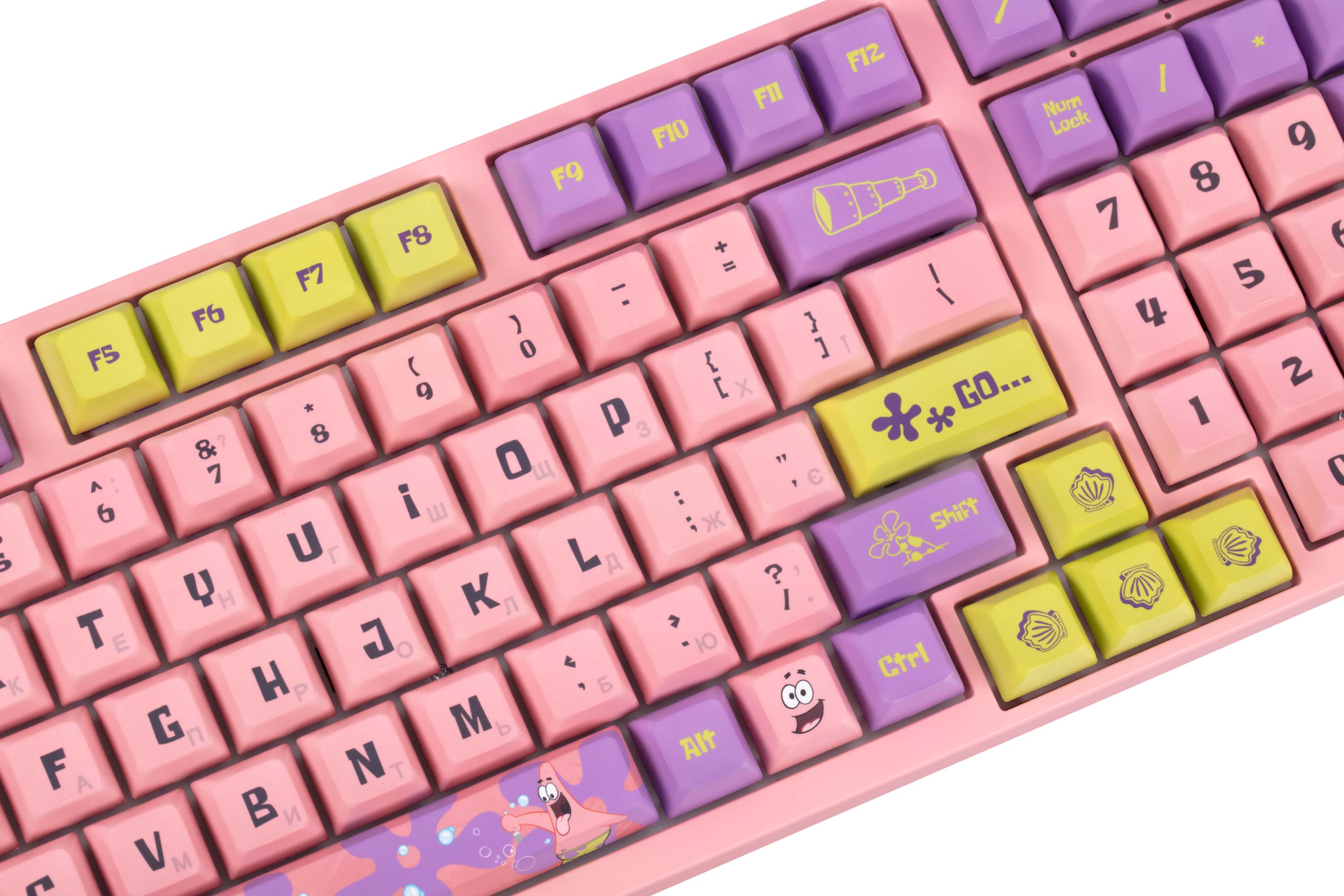 Клавиатура Akko 3098s Rgb Patrick Cs Sponge Rgb