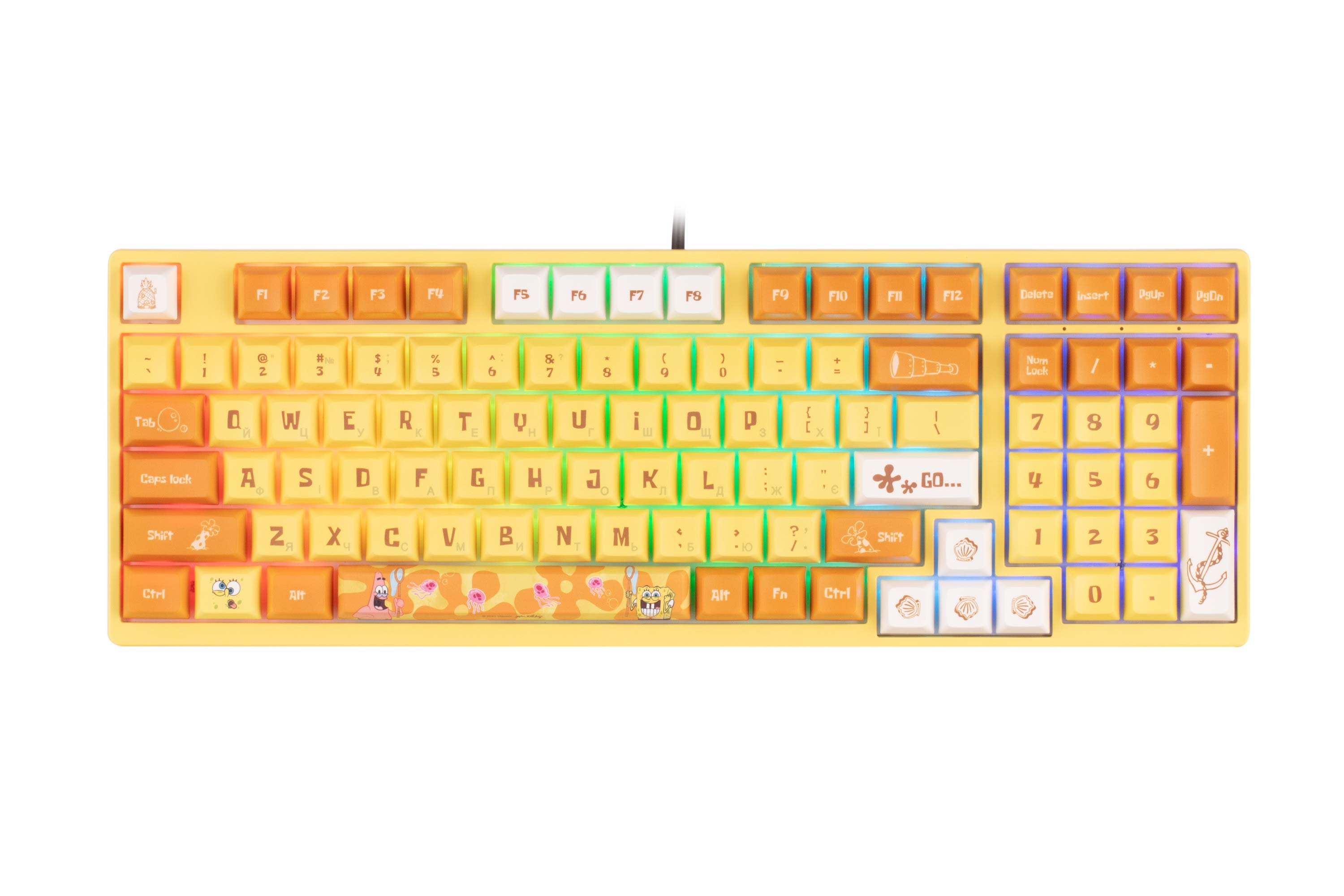 Клавиатура Akko 3098s Rgb Sponge Bob Cs Starfish Rgb