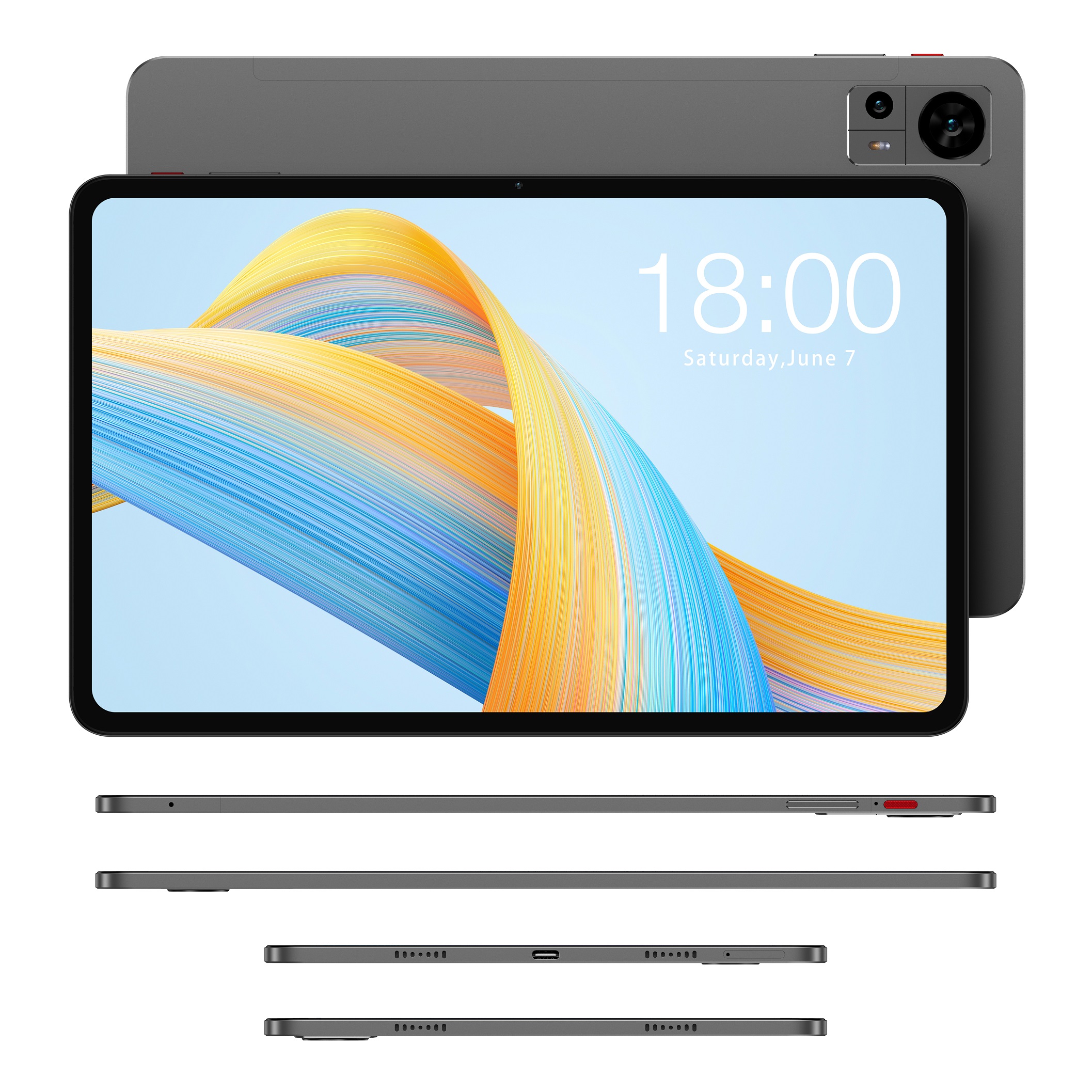Планшет Teclast T60 12" 8Гб, 256Гб, Lte, 8000Ма•Ч, Android, Серый