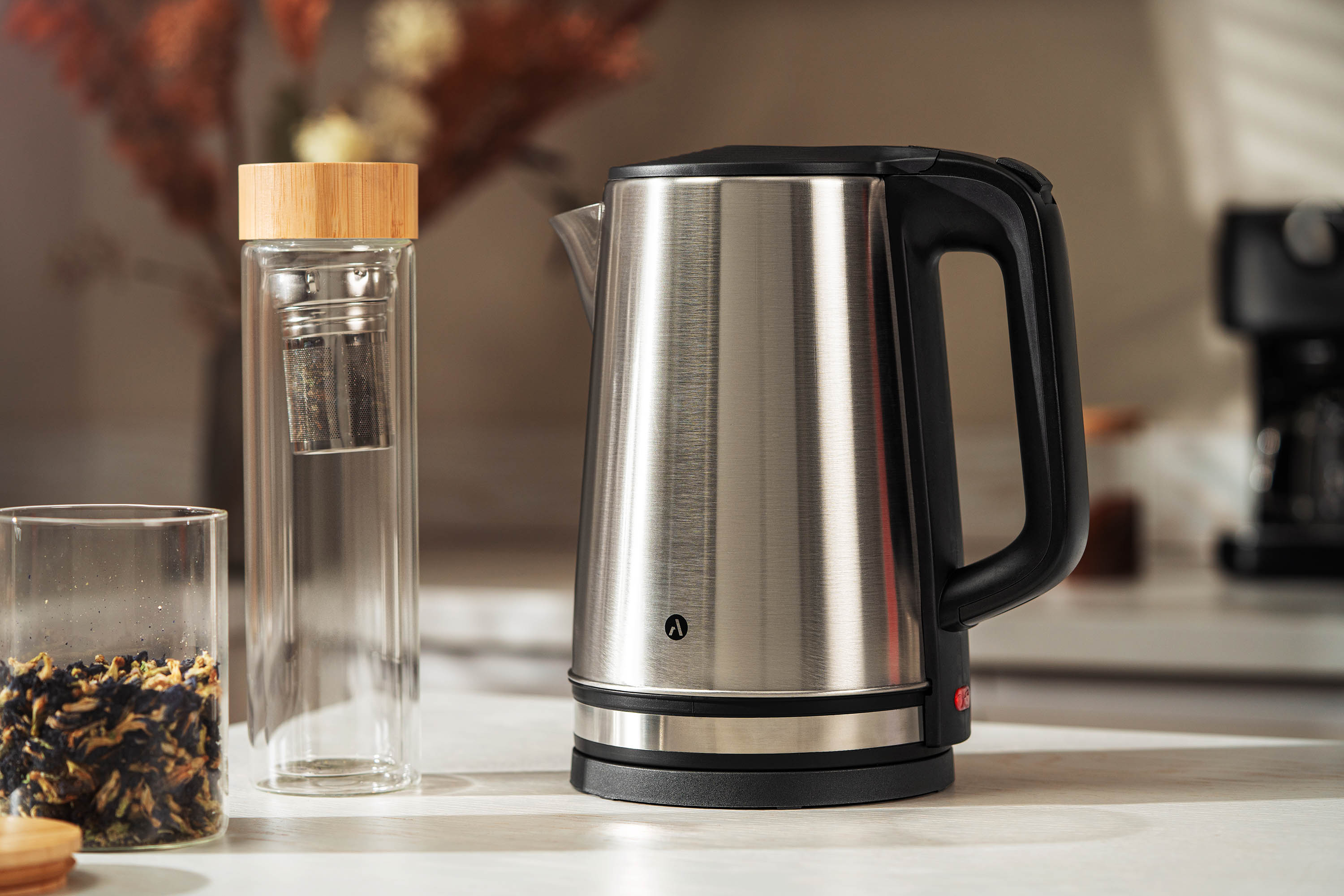 Электрочайник Ardesto Ekl-T32s   2Л, 1500Вт, Нерж. Сталь,  Серебристый