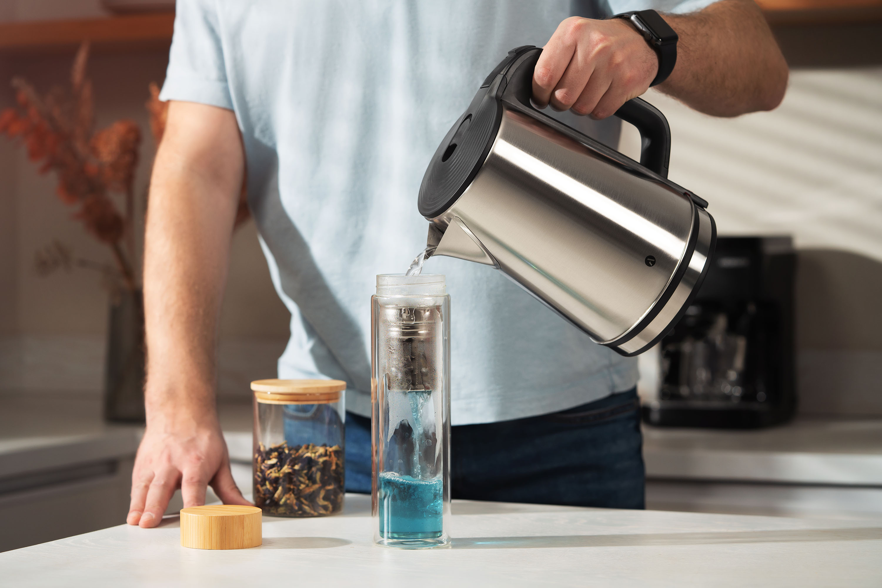 Электрочайник Ardesto Ekl-T32s   2Л, 1500Вт, Нерж. Сталь,  Серебристый