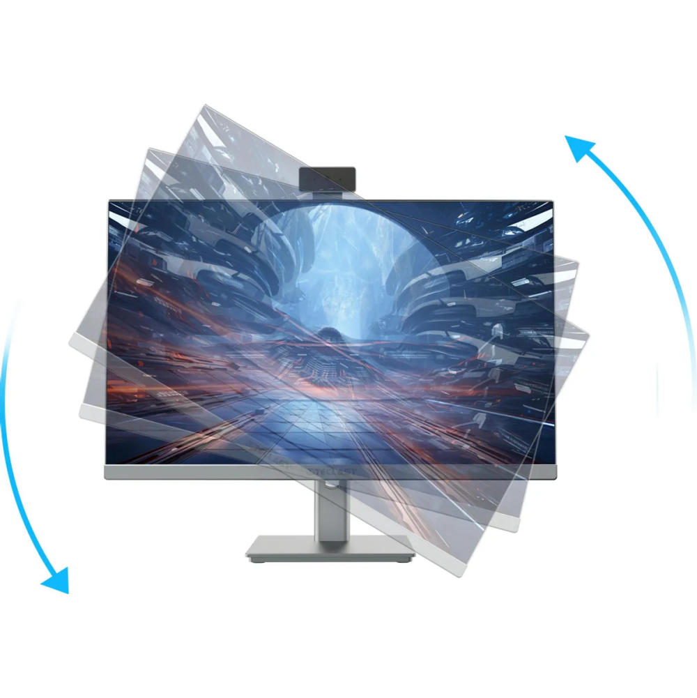 Пк Моноблок Teclast V27 27" Fhd, Intel Core I5-12400, 8gb, 512gb, Wi-Fi, Dos, Серый,