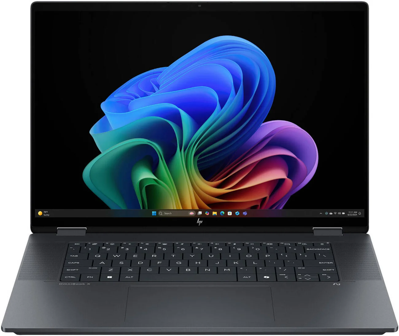 Officemax Notebook Ноутбук HP 16-as0033dx OmniBook X Flip Next Gen AI 2-in-1 Laptop, 16 ...