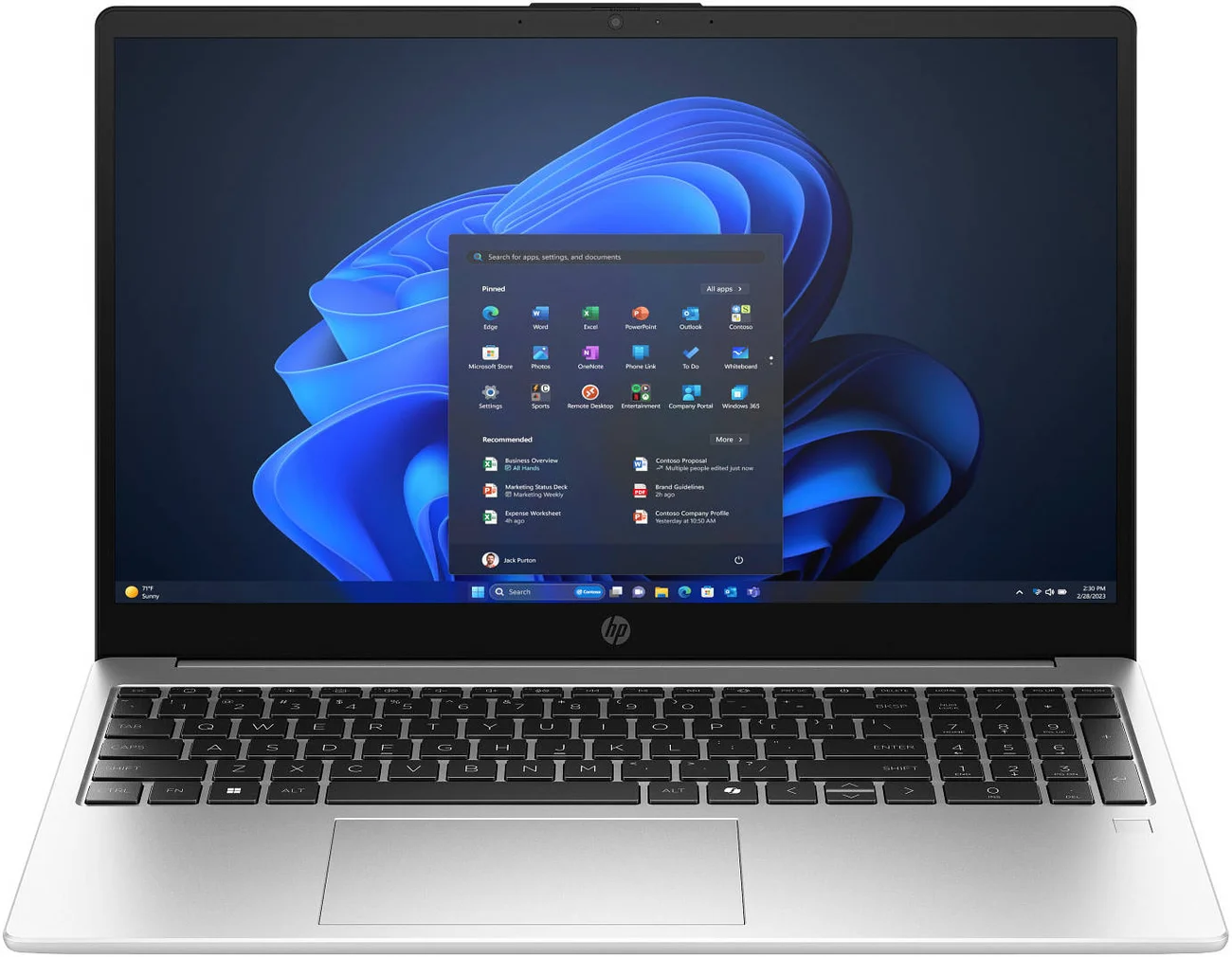Officemax Notebook Ноутбук HP 250R G10 Laptop, 15.6