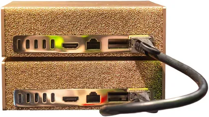 ПК NVIDIA DGX Spark Bundle, 2x DGX Spark, NVIDIA DGX Spark BDL Cable, 20-core Arm Cortex CPU, 128GB RAM, 4TB SSD, Blackwell Architecture Graphics, NVIDIA DGX OS | DGXSPARK-BUNDL-CABLE