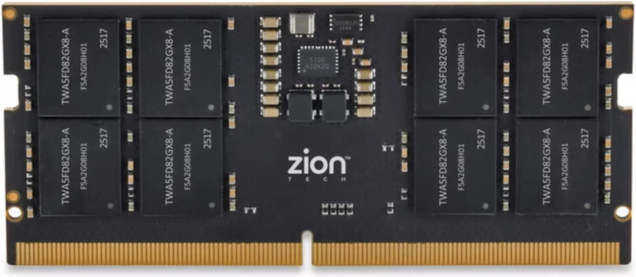 ZION Tech ZM16GSD560 DDR5 Laptop Memory, 16GB Capacity, 5600 MHz Memory ...