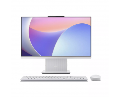 Моноблок Lenovo IdeaCentre AIO 27AKP10 | 27" FHD IPS non-touch | Ryzen AI 7 350 | 16GB | 512GB M.2 NVMe | Integrated Graphics | 5MP+IR cam/mic/speakers | Wlrs KB+MS | Cloud Grey
