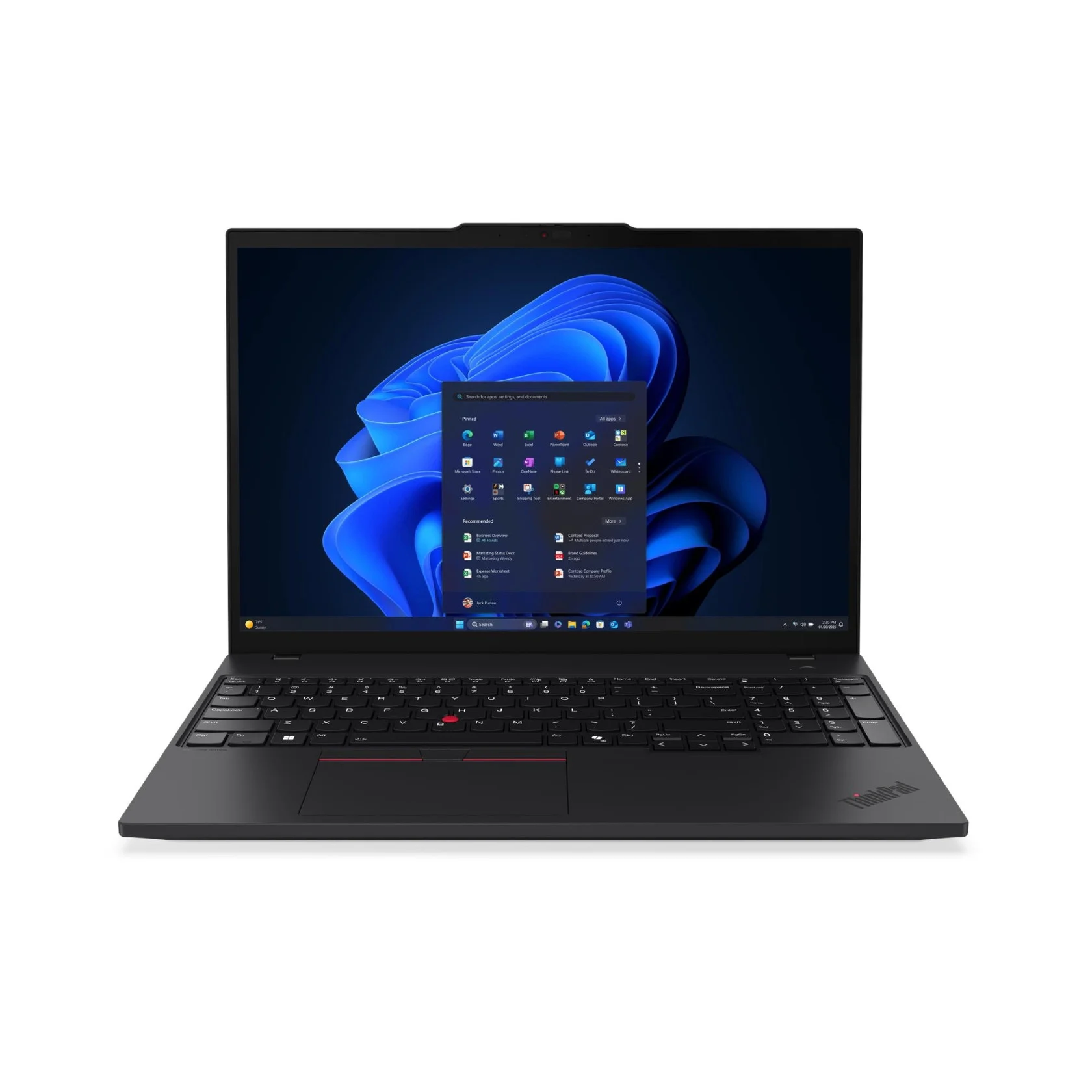 Lenovo Thinkpad T16 G4 Ultra 7 - 255U | 16GB | 512GB | 16" WUXGA | INTEGRATED GRAPHICS | NoOS | Eclipse Black