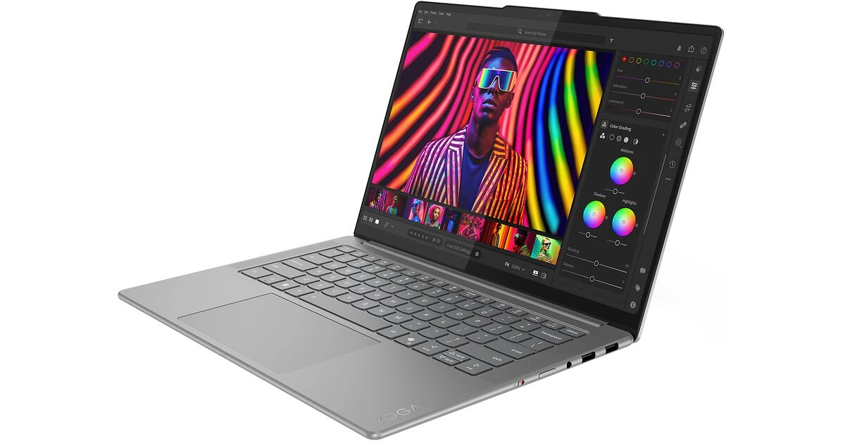 Lenovo Yoga Pro 7 14IAH10 CORE_U9_285H_2.9G_16C 16T |  32GB(4X64GX32) LP5X 8533 | 1TB | INTEGRATED GRAPHICS | 14.5 3K OLED AF500N 120MT P3 G | Touch | WINDOWS 11 HOME 64 SL | LUNA GREY