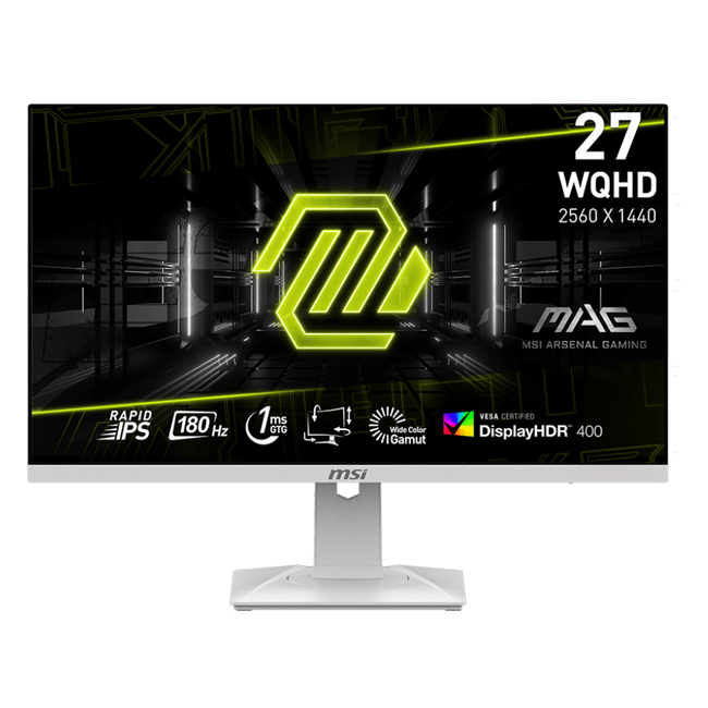 "MSI - 27"" MAG 274QRFW Gaming Monitor,  IPS, 1mc, 180hz, WQHD (2560x1440)"