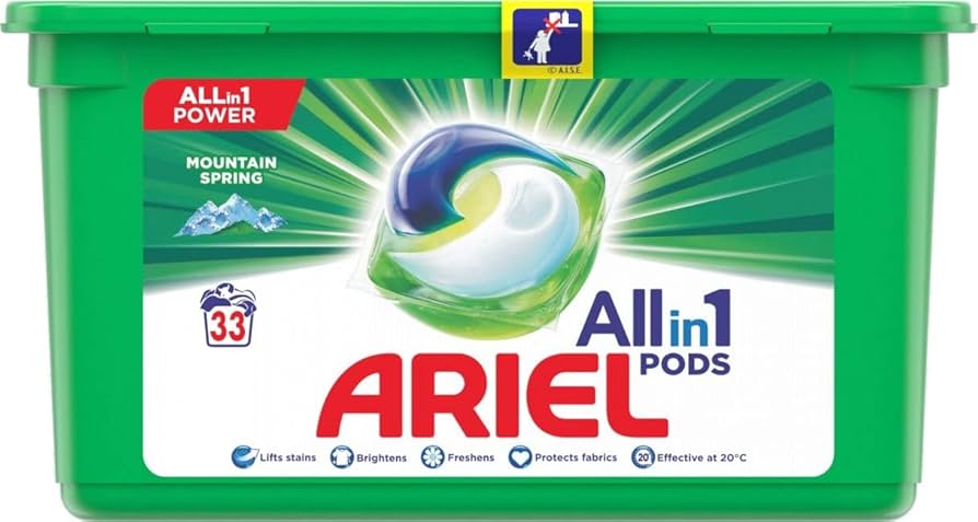 ARIEL LS Gel Liquid Capsules Mountain spring 28X19.5g