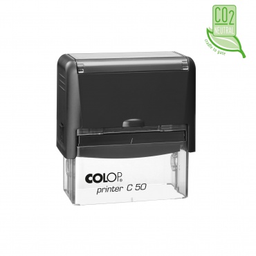 Оснастка Printer С50 с крышкой (чр/сн) Colop, 30*69 мм.