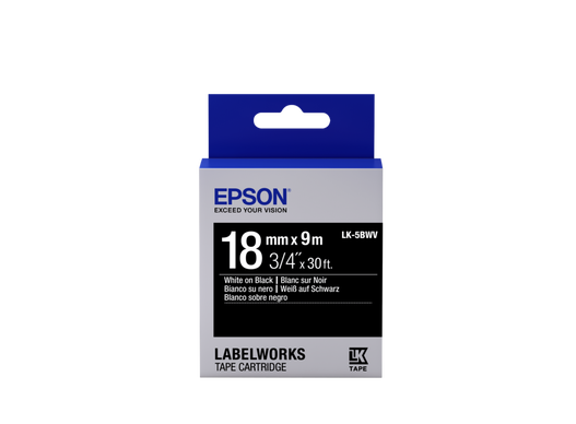 Лента Epson LK-5BWV