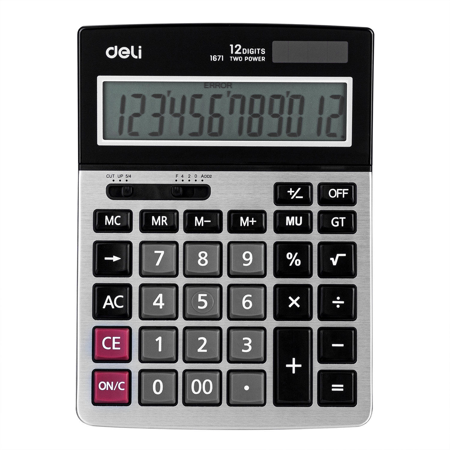 Калькулятор 12 разрядный 1671 Deli