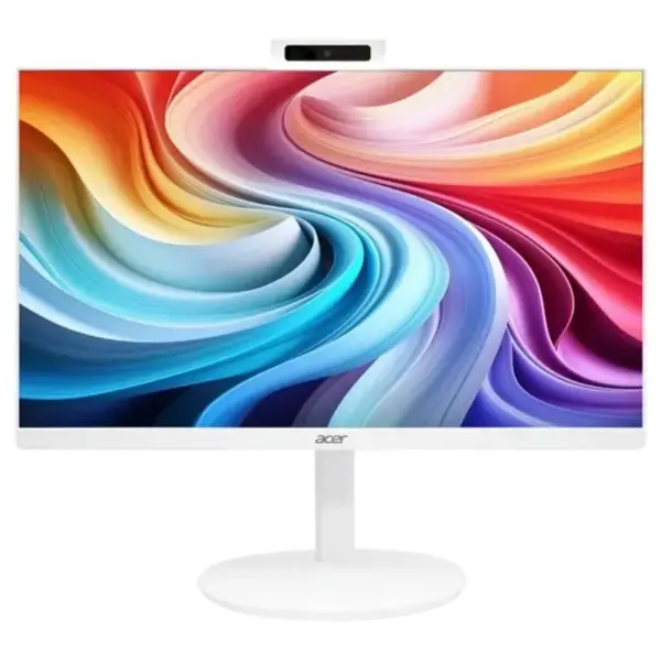 Acer Aspire C24-1 | 23.8"FullHD non-touch IPS 120Hz | i3-1305u | 8GB | 512GB M.2 NVME | Intel UHD Graphics | ESHELL | 5MP QHD cam/mic/speakers | Wlrs KB+MS | 802.11axWiFI6+BT5.0 | White | Adjustable Stand