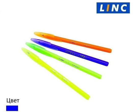 Ручка шариковая Starline Neon 0,6мм (сн) Linc