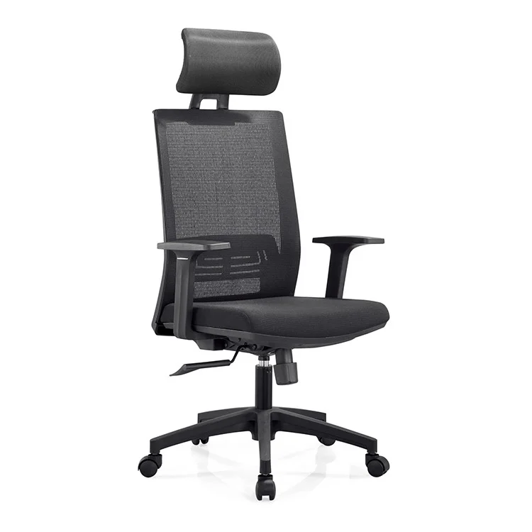 Кресло для персонала LJ-905A черно-серый