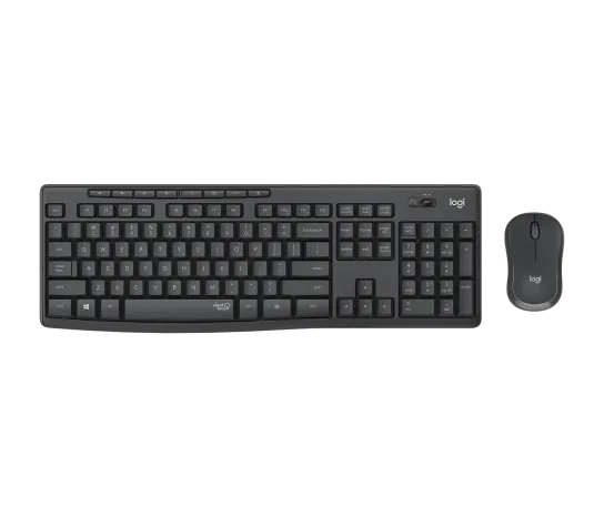 Бесшумный беспроводной клавиатура Logitech MK295