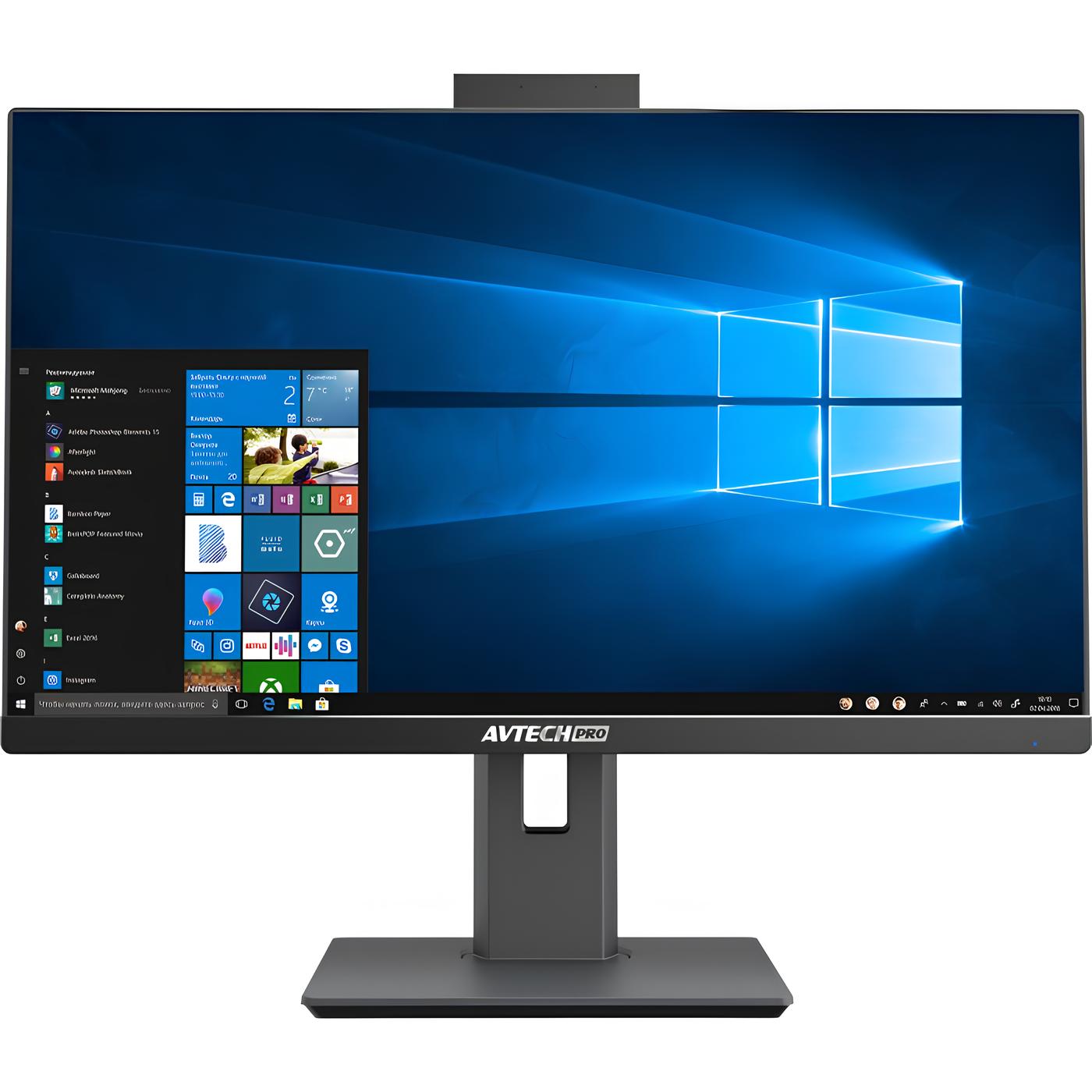Моноблок AIO AVTECH K40 PRO ASUS H510T2 (Black)