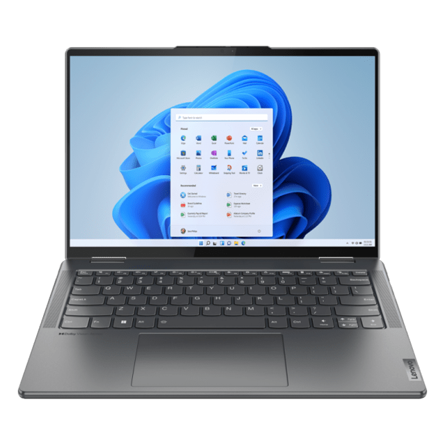 Ноутбук Lenovo | Yoga 7 | 14.0" WUXGA 1920x1200 OLED | R5 7535U | 8GB 512GB SSD | AMD Radeon™ 660M Graphics | W11H - 82YM0027RK