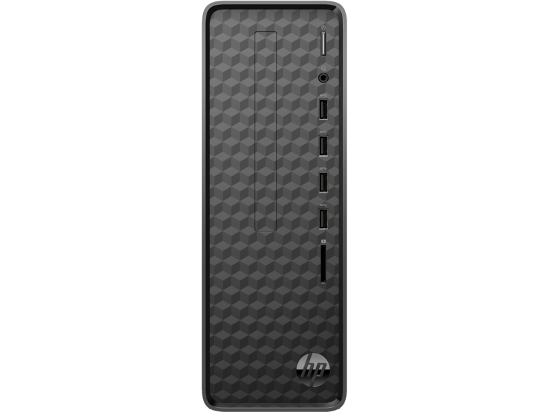 Персональный компьютер HP Slim Desktop S01-pF2007ur (7S3) (Intel Core i3-10105G/ DDR4 8GB/ SSD 256GB/ No DVD-RW/ DOS/ RU) Black