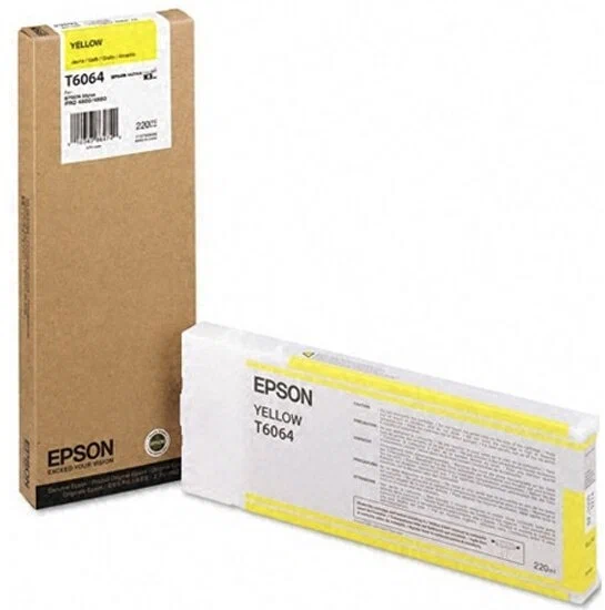 Картридж Epson T6064 Yellow