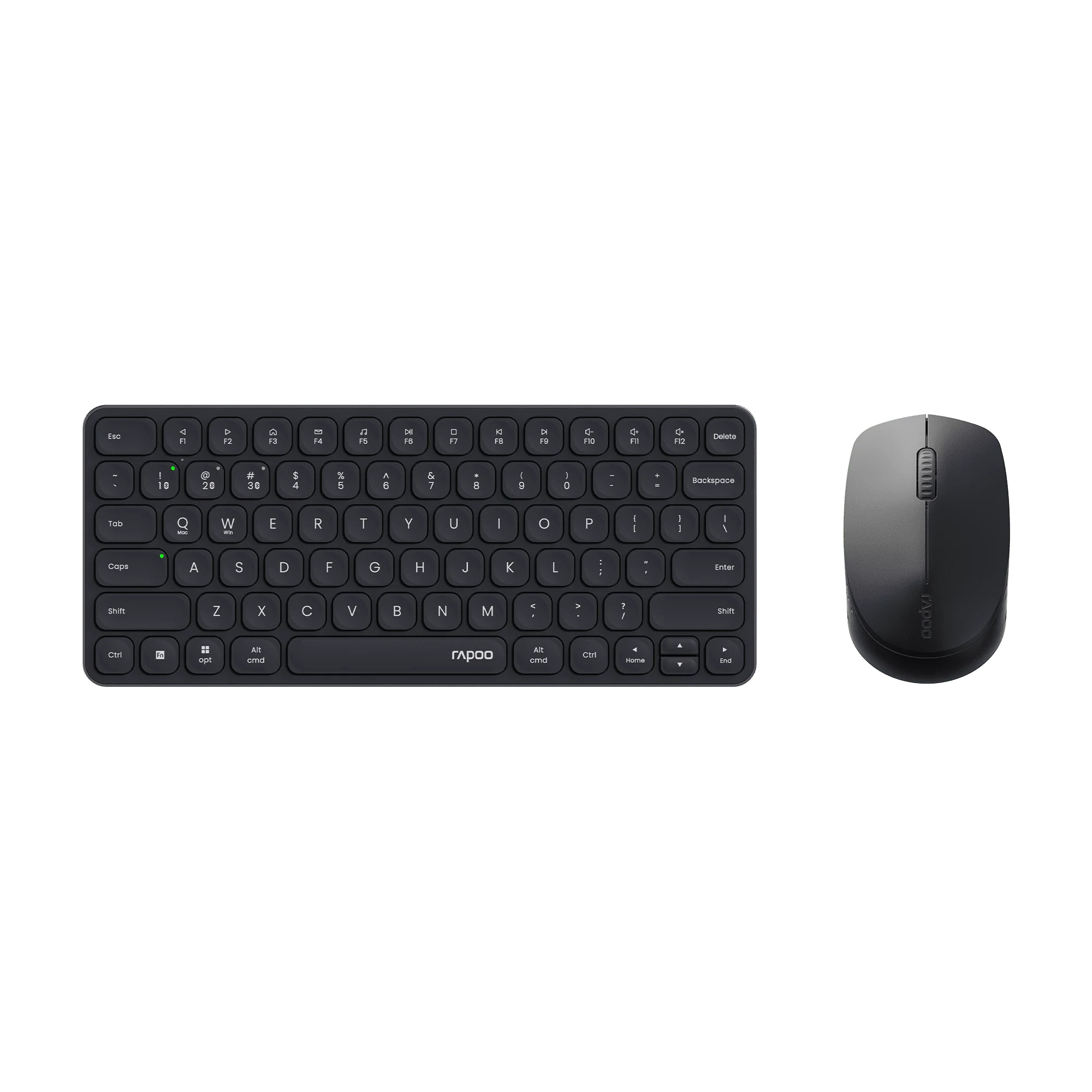 Беспроводной комплект клавиатура и мышь 9010M BLACK