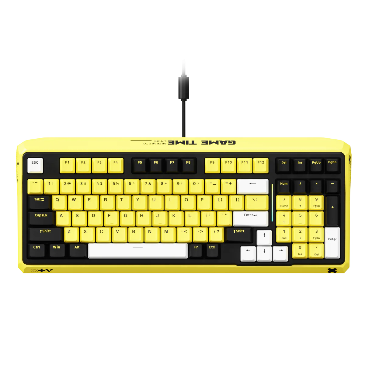 Проводная клавиатура Rapoo ESK750-98 yellow white black